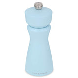 Cole & Mason Kenton Salt & Pepper Mill 150mm Adjustable Ceramic Grinder in Blue
