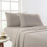 Park Avenue 175 GSM Egyptian Cotton Flannelette Bed Sheet Set - Sand