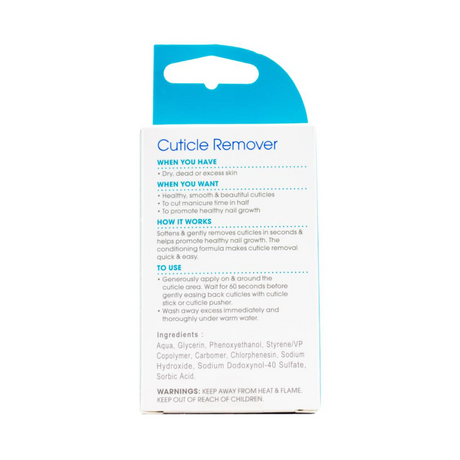 Manicare 12ml Cuticle Remover Flexible Nail Manicure Pedicure Grooming - White