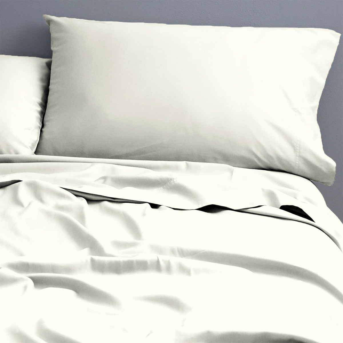 Park Avenue 500TC Natural Cotton Bed Sheet Set - Ivory