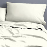 Park Avenue 500TC Natural Cotton Bed Sheet Set - Ivory