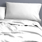 Park Avenue 500TC Natural Cotton Bed Sheet Set - White