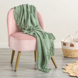 Renee Taylor Crystal Acrylic Decorative Throw Blanket - Juniper (130 x 170cm)