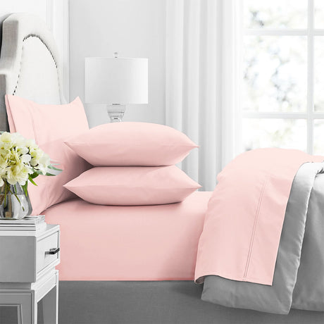 Renee Taylor Premium 1000TC Egyptian Cotton Bed Sheet Set - Primrose