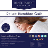 Renee Taylor Deluxe High Loft Kids Quilt (600 GSM Microfibre Fill, Cotton Cover)