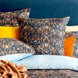 Renee Taylor Blackthorn 300TC Cotton Reversible Quilt Cover Set (OEKO-TEX Certified)