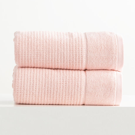 Renee Taylor Cambridge 650 GSM Waffle Cotton Bath Towel Set - Primrose (2 to 14 Piece Packs)