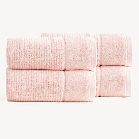 Renee Taylor Cambridge 650 GSM Waffle Cotton Bath Towel Set - Primrose (2 to 14 Piece Packs)