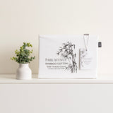 Park Avenue 500TC Natural Bamboo Cotton Fitted Sheet & Pillowcase Set - White (Anti-Wrinkle Satin Finish)