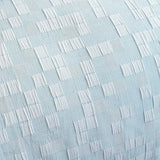 Renee Taylor Jervis Check Jacquard Quilt Cover Set - French Blue (OEKO-TEX Certified)