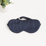 Renee Taylor Pure Mulberry Silk Travel Eye Mask - Navy (19 Momme)