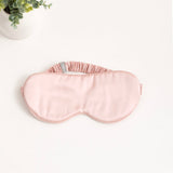 Renee Taylor Pure Mulberry Silk Travel Eye Mask - Blush (19 Momme)