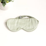 Renee Taylor Pure Mulberry Silk Travel Eye Mask - Sage (19 Momme)