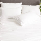 Ddecor Home Ultra Plush Vintage Washed Microfibre Bed Sheet Set - White (OEKO-TEX Certified)