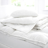 Renee Taylor Supreme Four Seasons 80% White Duck Down & Feather Quilt (Clip Together)