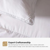Renee Taylor Ultimate 80% White Goose Down & Feather Quilt