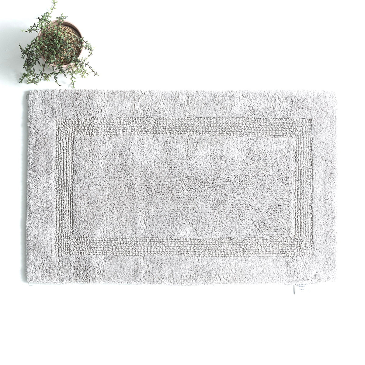 Renee Taylor Soho 3000 GSM Reversible Cotton Bath Mat - Sand (50 x 80cm)