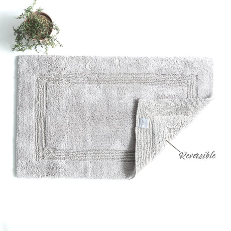 Renee Taylor Soho 3000 GSM Reversible Cotton Bath Mat - Sand (50 x 80cm)