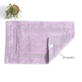 Renee Taylor Soho 3000 GSM Reversible Cotton Bath Mat - Lilac (50 x 80cm)