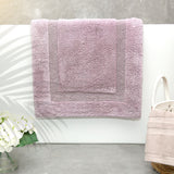 Renee Taylor Soho 3000 GSM Reversible Cotton Bath Mat - Lilac (50 x 80cm)