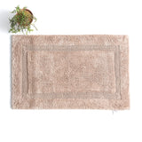 Renee Taylor Soho 3000 GSM Reversible Cotton Bath Mat - Mocha (50 x 80cm)