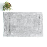Renee Taylor Soho 3000 GSM Reversible Cotton Bath Mat - Granite (50 x 80cm)