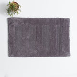Renee Taylor Retreat Reversible Cotton Bath Mat - Nickel (50 x 80cm)
