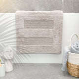 Renee Taylor Retreat Reversible Cotton Bath Mat - Sand (50 x 80cm)