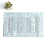 Renee Taylor Retreat Reversible Cotton Bath Mat - Silver (50 x 80cm)