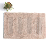 Renee Taylor Retreat Reversible Cotton Bath Mat - Mocha (50 x 80cm)