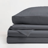 Ddecor Home 1500TC Premium Cotton Blend Bed Sheet Set - Granite (OEKO-TEX Certified)