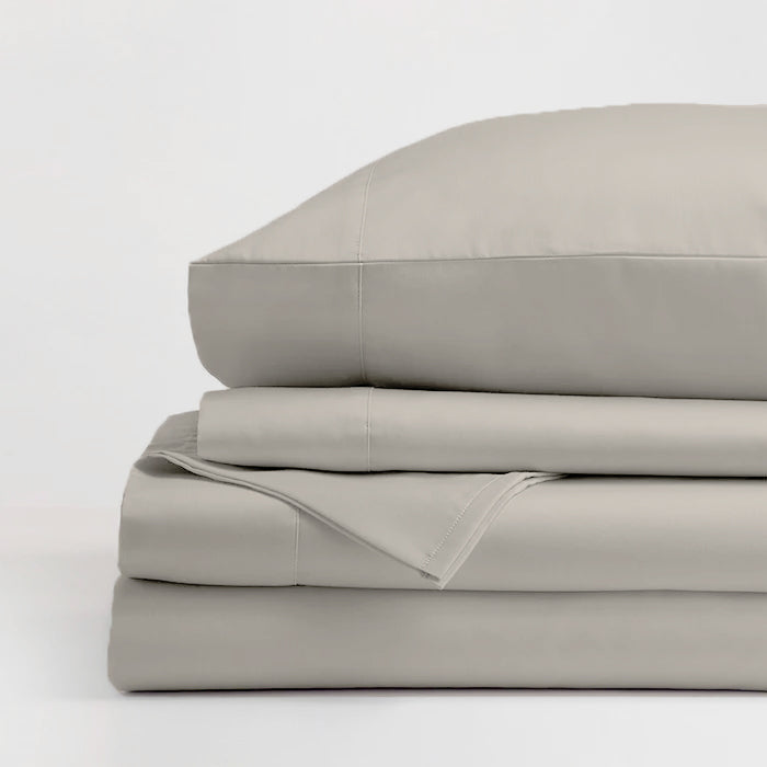 Ddecor Home 1500TC Premium Cotton Blend Bed Sheet Set - Sand (OEKO-TEX Certified)