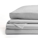 Ddecor Home 1500TC Premium Cotton Blend Bed Sheet Set - Silver (OEKO-TEX Certified)