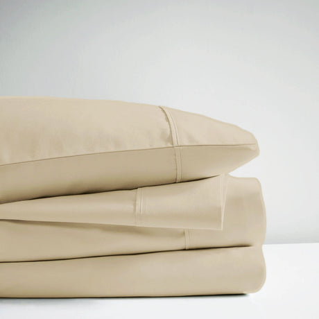 Renee Taylor 700TC Tencel Lyocell & Cotton Sheet Set - Bone (OEKO-TEX Certified)