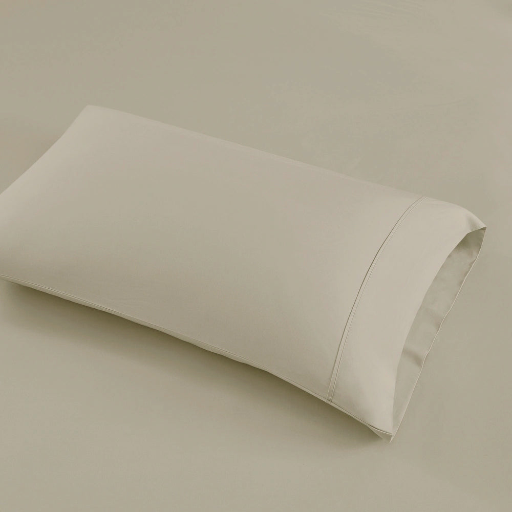 Renee Taylor 700TC Tencel Lyocell & Cotton Sheet Set - Bone (OEKO-TEX Certified)