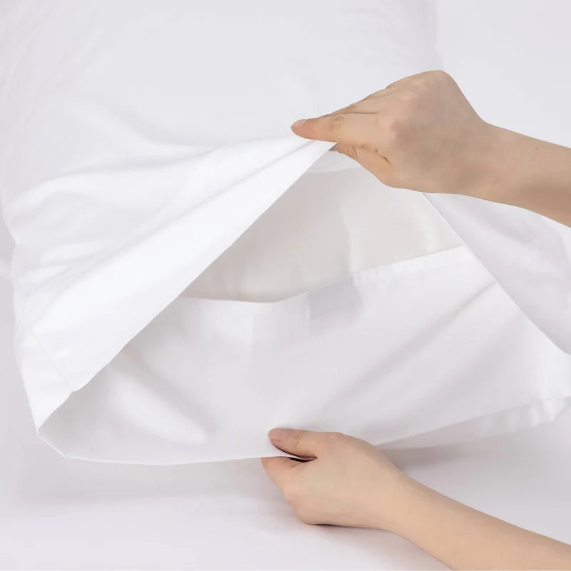 Renee Taylor 700TC Tencel Lyocell & Cotton Sheet Set - White (OEKO-TEX Certified)