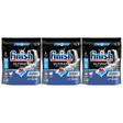 3x Finish Powerball Ultimate Deep Clean & Shine Dishwasher Tablets with Baking Soda Pack - 34 Pack