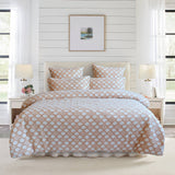 Renee Taylor Ariel Chenille Tufted Jacquard Quilt Cover Set (OEKO-TEX Certified)