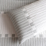 Renee Taylor Brooks Yarn Dyed Cotton Jacquard Quilt Cover Set (OEKO-TEX Certified)