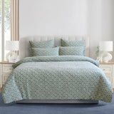 Renee Taylor Luna Yarn Dyed Cotton Jacquard Quilt Cover Set (OEKO-TEX Certified)