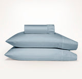 Ddecor Home 1500TC Premium Cotton Blend Fitted Sheet & Pillowcase Set - Seafoam (OEKO-TEX Certified)