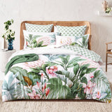 Renee Taylor Gardenia 300TC Cotton Reversible Kids Quilt Cover Set (OEKO-TEX Certified)