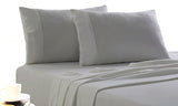 Park Avenue 175 GSM Egyptian Cotton Flannelette Bed Sheet Set - Silver