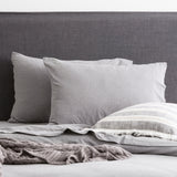 Renee Taylor Comfort T's Organic Cotton Jersey Bed Sheet Set - Charcoal (OEKO-TEX Certified)