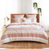 Renee Taylor Bayley 3-Layer Cotton Muslin Kids Quilt Cover Set (Yarn Dyed, Tasselled)