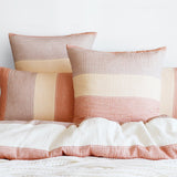 Renee Taylor Bayley 3-Layer Cotton Muslin Quilt Cover Set (Yarn Dyed, Tasselled)