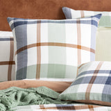 Renee Taylor Olivia Yarn Dyed Cotton Kids Quilt Cover Set - Multi (OEKO-TEX Certified)