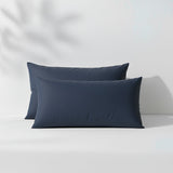 Renee Taylor 400TC Egyptian Cotton Sheet Set - Steel Blue (OEKO-TEX Certified Sateen)