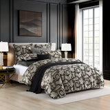 Renee Taylor Regalia Arabella Jacquard Damask Quilt Cover Set (OEKO-TEX Certified)