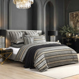 Renee Taylor Regalia Mayana Jacquard Damask Quilt Cover Set (OEKO-TEX Certified)